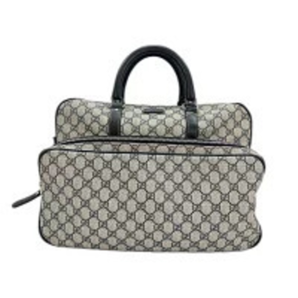Gucci GG Supreme Handbag Navy Blue